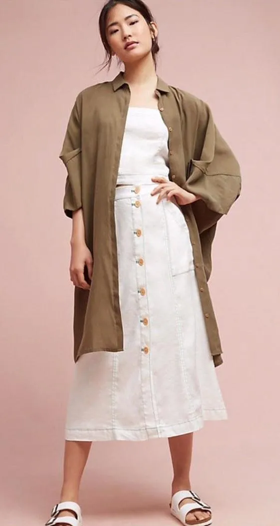 Akemi + Kin Riverine Midi Skirt - Image 2