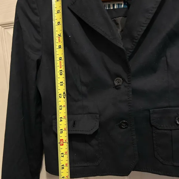 Old Navy Navy Fitted Blazer - medium - Image 5