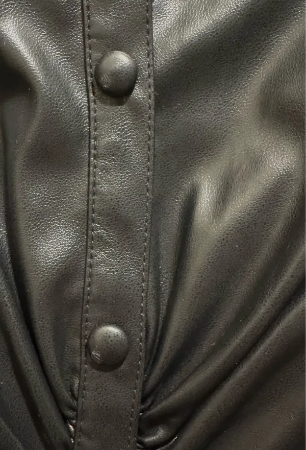 Endless Rose Leather Dress - Image 7