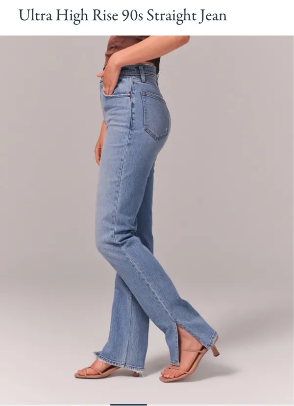 Abercrombie & Fitch Ultra High Rise Jeans - Image 4