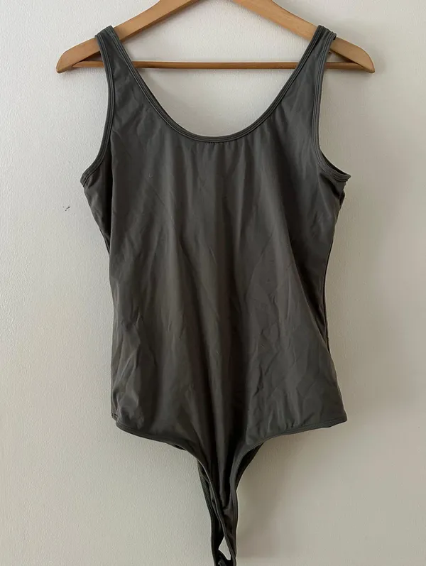 Olive Bodysuit Sz XXXL - Image 2