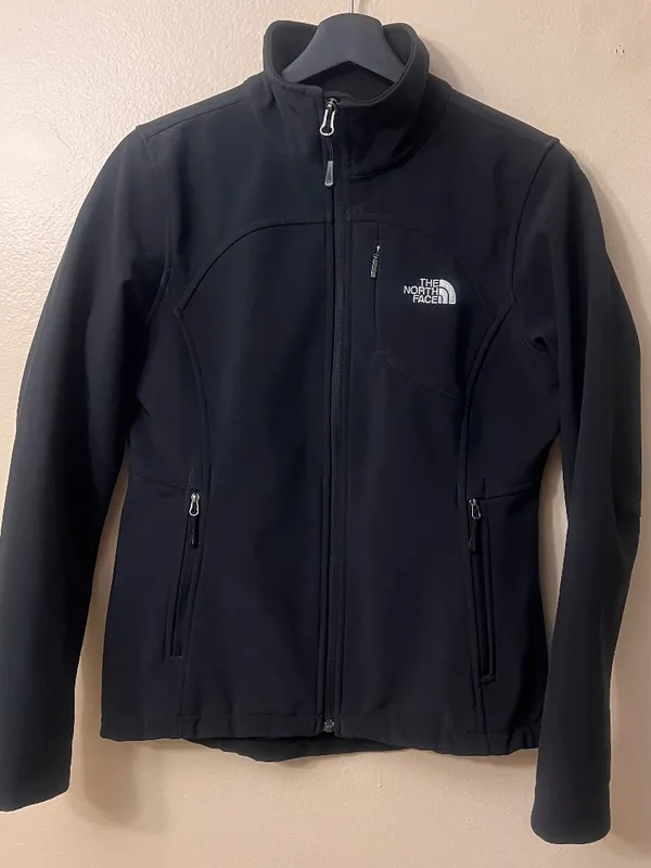 The North Face Women’s Soft Shell Jacket Black Size Small - Image 2