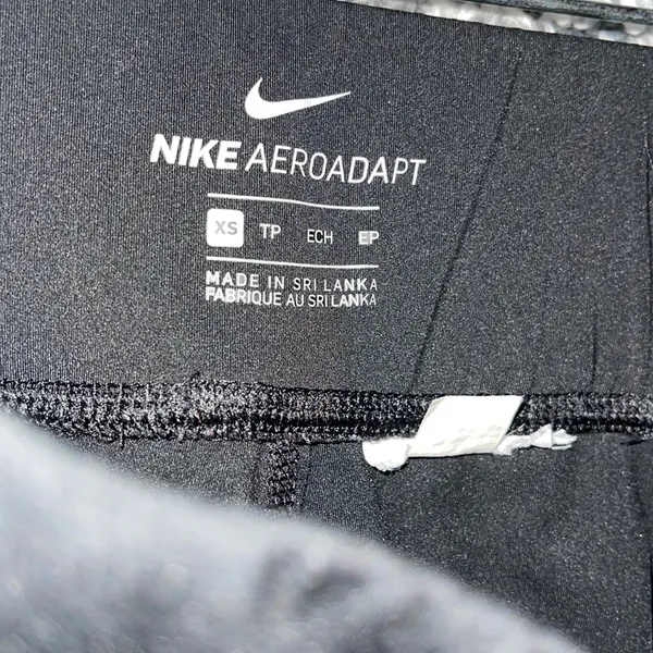 Nike black cross strap spandex, size xs - Image 4
