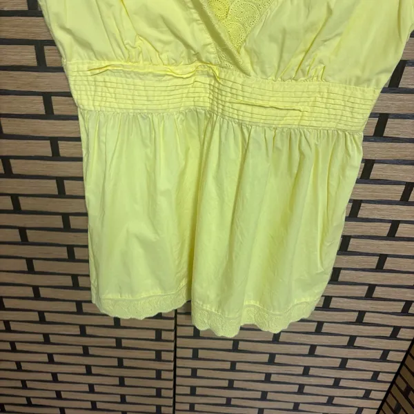 Gap‎ Yellow Tunic Tank Top Size 12 - Image 6