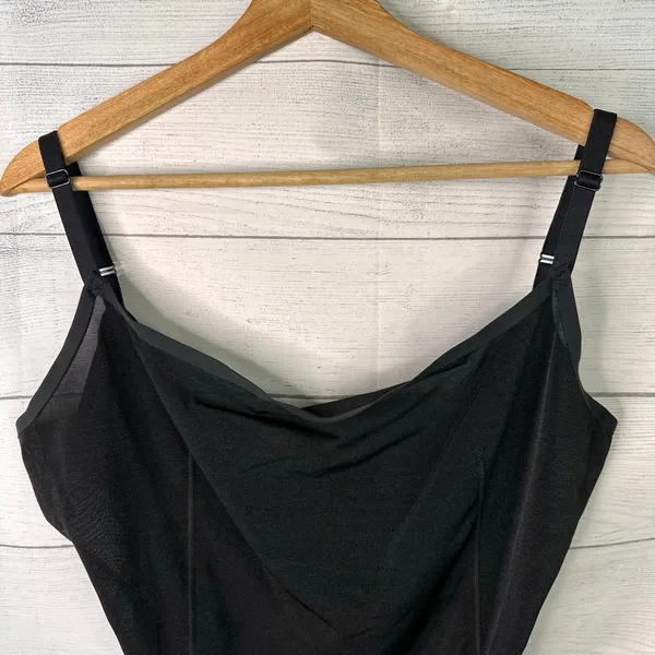 Skims Seamless Sculpt Thong Bodysuit Womens 2X 18-20 Black Shaping Body Shaper - Image 3