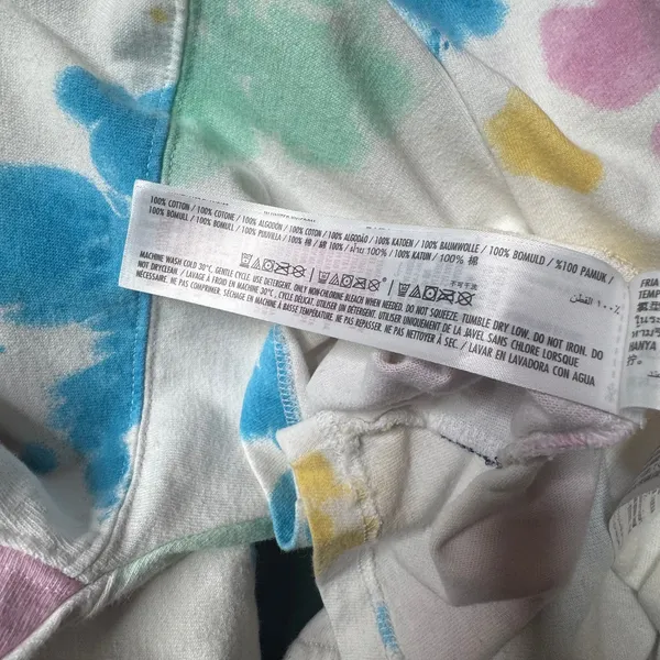 Disney Spirit Jersey Disneyland Resort Pastel Tie Dye Rainbow Size M - Image 13