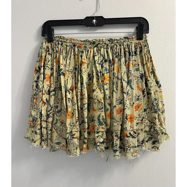 Free People Third Charm Printed Mini Skirt Women’s Size XS - Image 2
