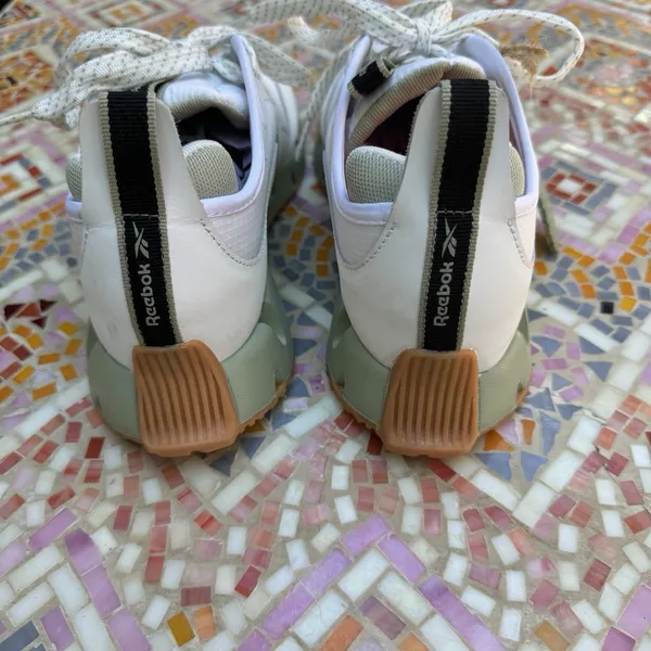 New Reebok Women's Zig Dynamica 4‎ Running Shoes White/Green 30106WWKV Size 8 - Image 13