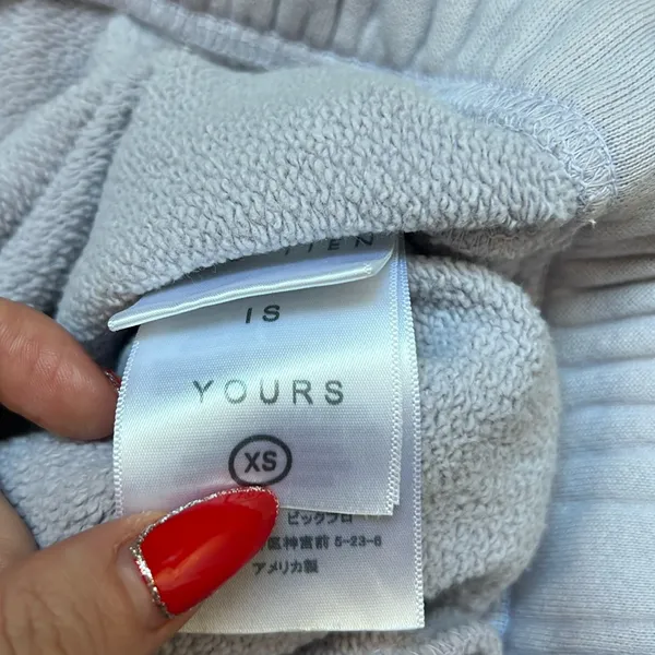 Les Tien Light Purple Sweats Size XS - Image 3