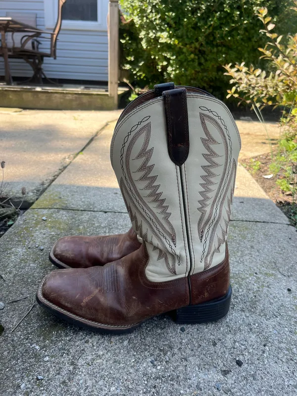 Ariat square toe boots - Image 2