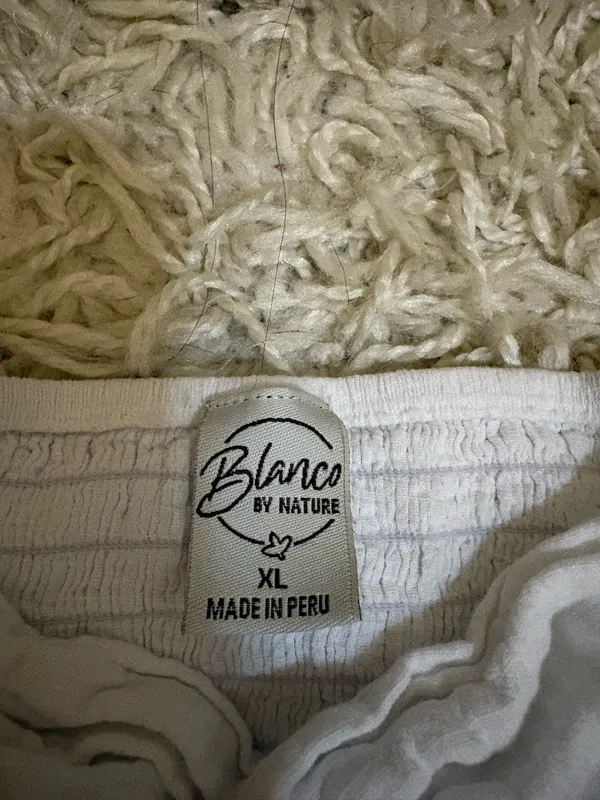 Blanco By Nature Tube Top White Size XL - Image 3