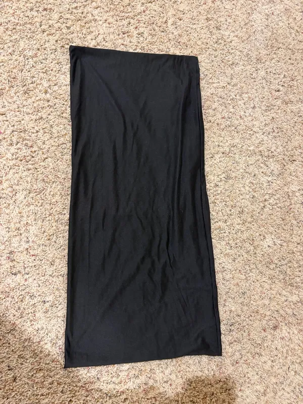 Beyond Yoga Black Pocket Infinity Wrap Scarf Active Athletic Running One Size - Image 7