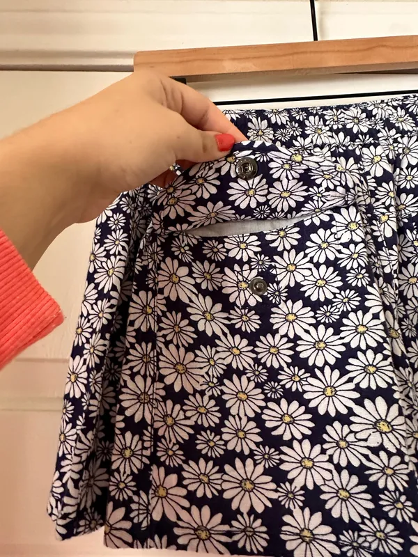 Free People Offbeat Daisy Print Shorts - Image 4