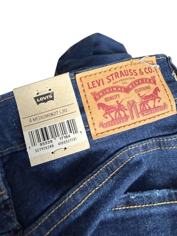 LEVIS Women’s 720 High Rise Super Skinny Jeans Size 27 x 30 NEW NWT - Image 10