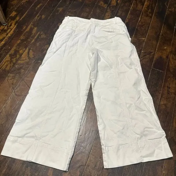 Loft wide leg white curvy 10 minimalist classic jeans - Image 3