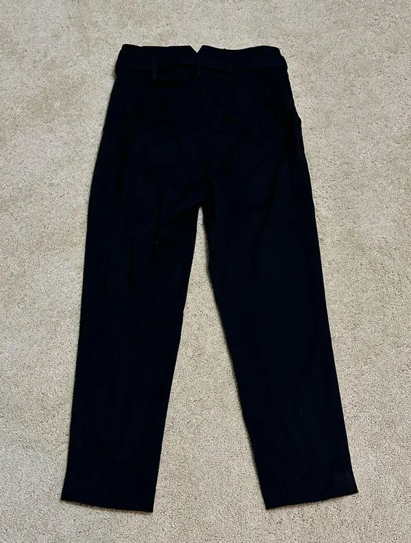 Abercrombie & Fitch Tie Waist Tapered Pants - Image 4