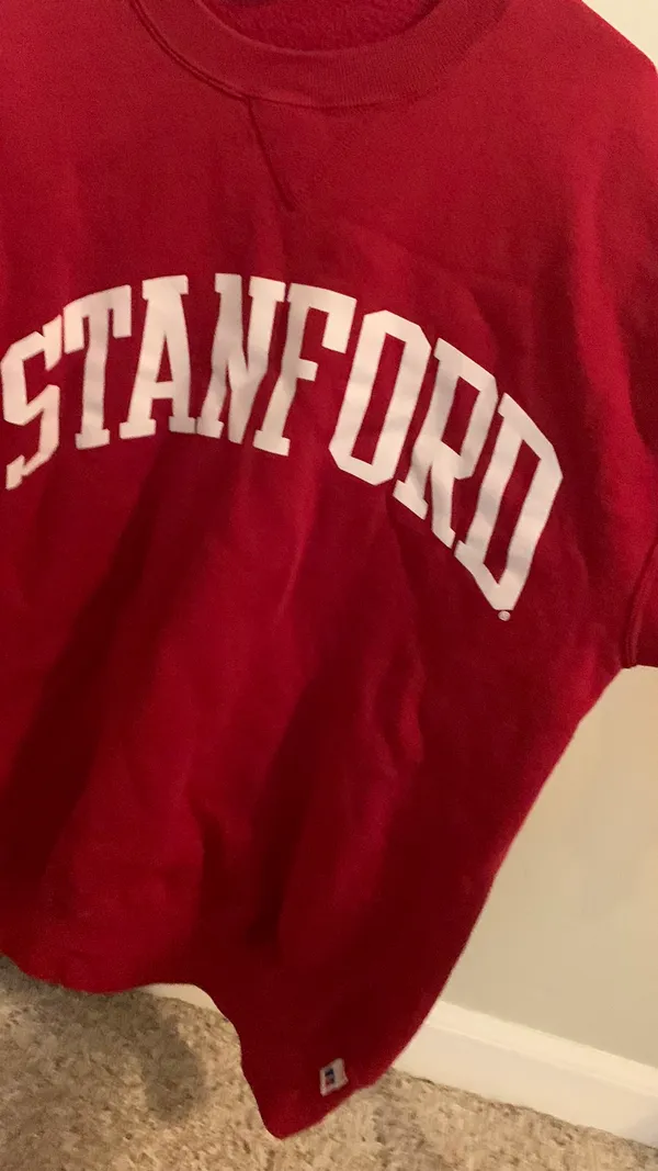 Stanford Vintage Crewneck Red Size L - Image 3