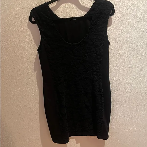 Apt. 9 Black Textured Mini Dress - Image 5