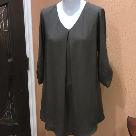 Lush olive green dress - Image 3