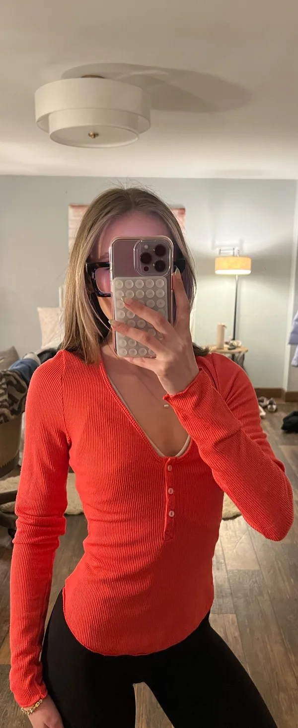 Free People Top Long Sleeve XS - Image 2