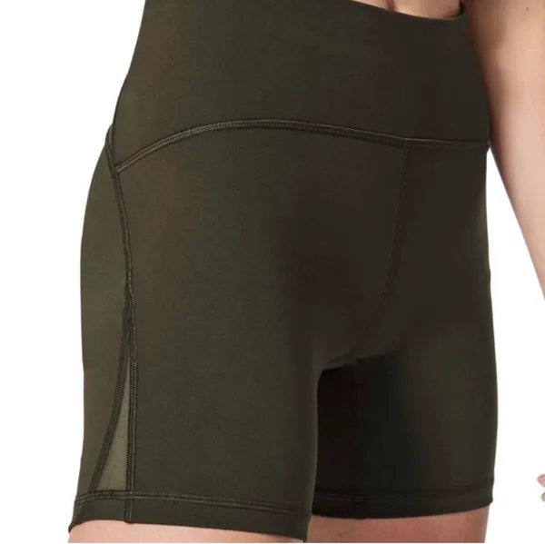 Lululemon Train Times Short 6" Inseam Dark Olive Size 8 - Image 3