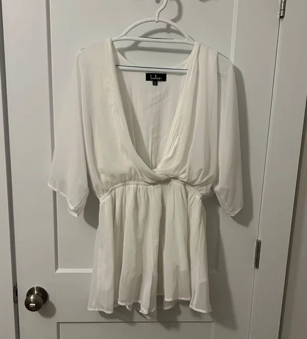 Lulus White Romper - Image 3