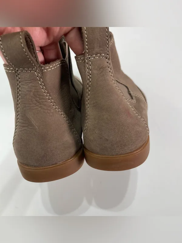 Kodiak Brown Leather Chelsea Ankle Boots Booties Women 9.5 Boho - Image 4
