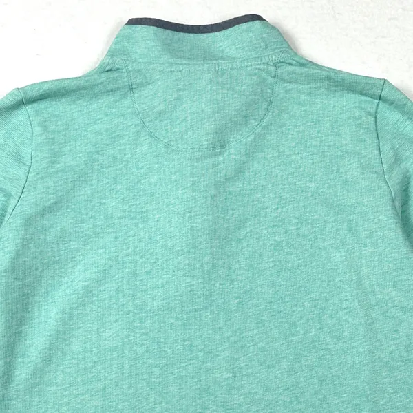 L.L.Bean Women XL Quarter Snap Pullover Coastal Preppy Fleece Teal‎ Blue Green - Image 10