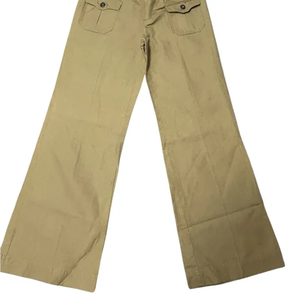 GAP Khaki Wide-Leg Pants size 10 NWT - Image 5