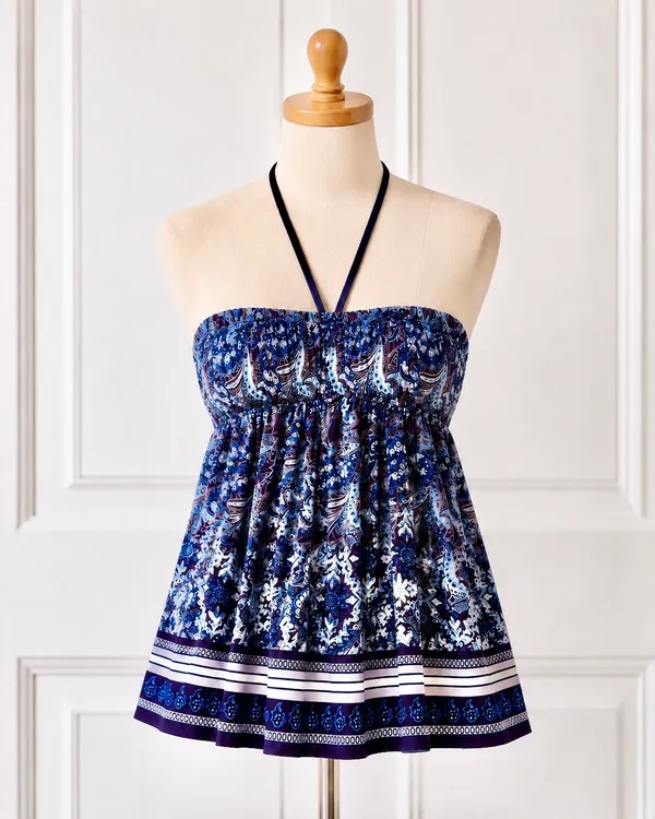 Bugle Boy Vintage paisley print top - Image 6