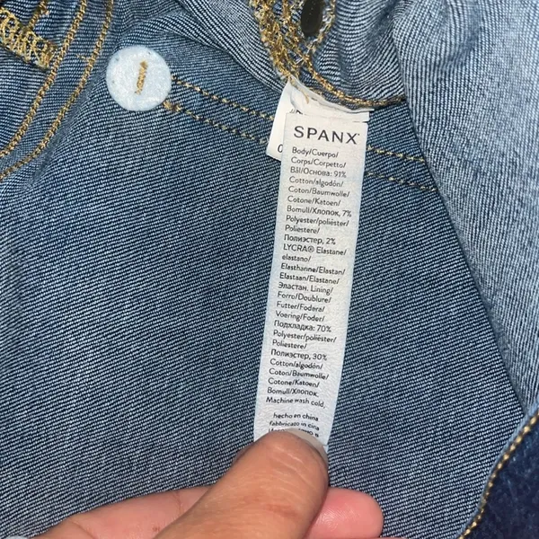 SPANX Flare Jeans‎ Midnight Shade Large - Image 11