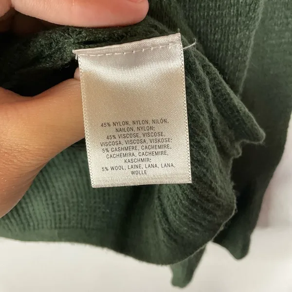 Anthropologie Moth Green Sweater Size‎ Small - Image 5