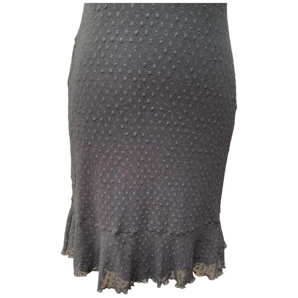 Whimsigoth Betsey Johnson Y2K Swiss Dot Slip Dress Pink Flowers NWT M - Image 11