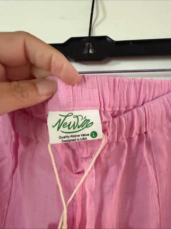 Very J Pink Wide Leg Pants - Image 3