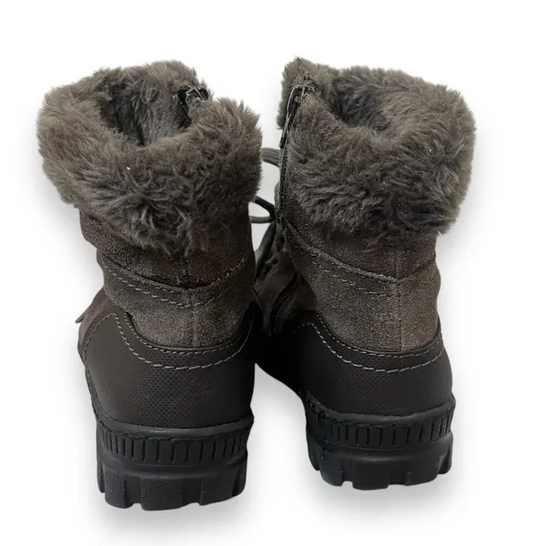 BareTraps Daysha brown fur lined hiking boot size 8 - Image 5