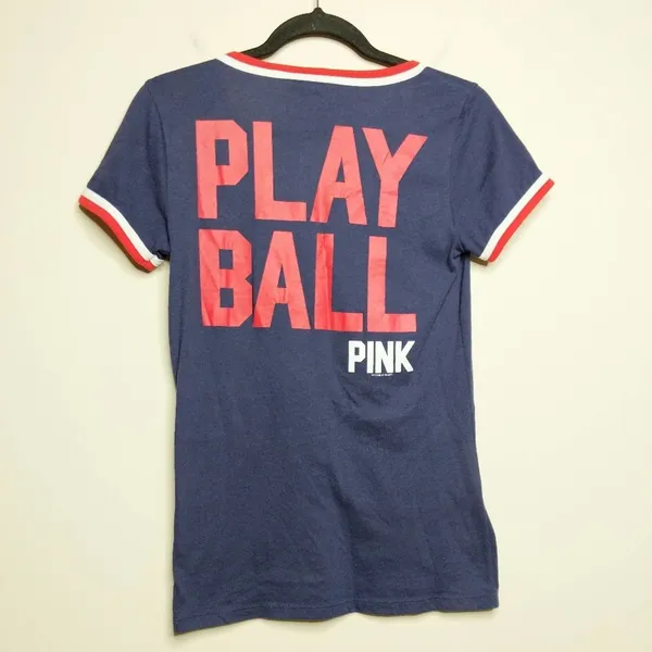 PINK Washington Nationals Tee - Size M - GUC - Image 4