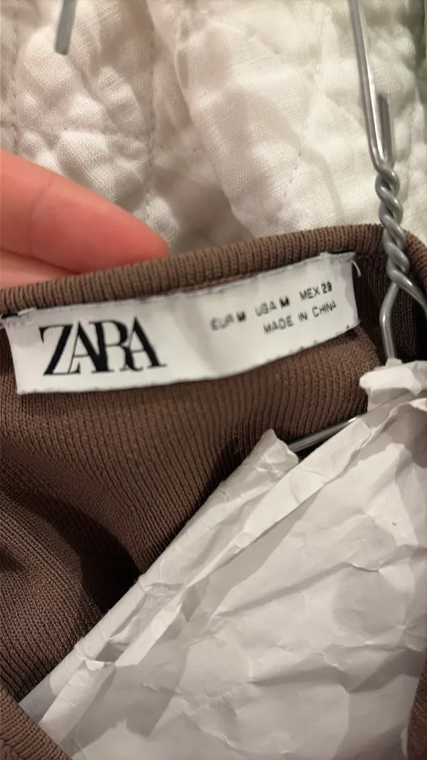 ZARA Brown Going Out Top - Image 2