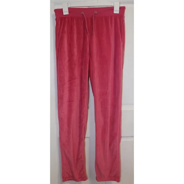 Pink Velour Tracksuit Set - Image 3