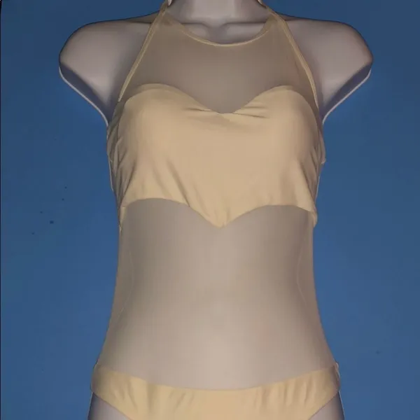 Solkissed One Piece Bathing Suit W/Mesh - Image 2