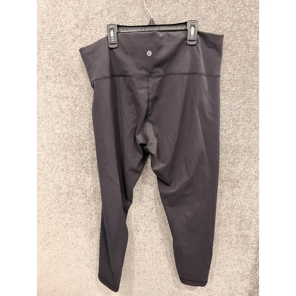 Lululemon Womens Leggings 18 Black Wunder Train High-Rise Crop 21 Activewear - Image 5