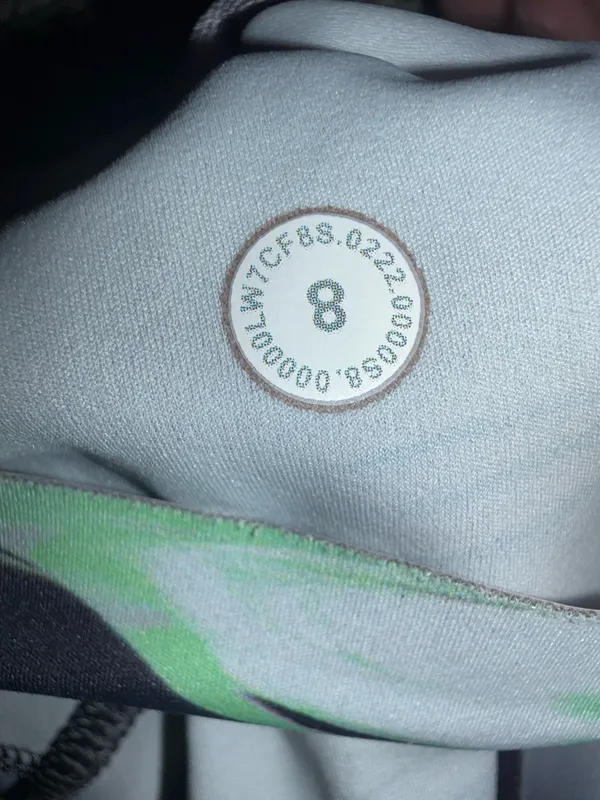 Lululemon Base Pace High-Rise 8" Short in Paint Glide Warp Multi - Image 6