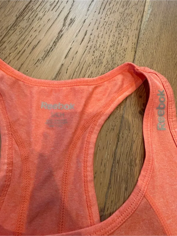 Reebok Athletic Racerback Tank - Coral - Image 2