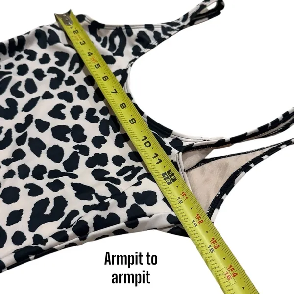 NEW Dixperfect Malibu Retro 80/90s High Cut Low Back Leopard One Piece Size‎ S - Image 12