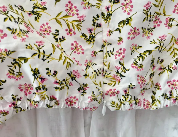 J.Crew Side Cutout Poplin Cotton A-Line Midi Dress White Meadow Floral - Image 10