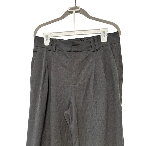 Zara Black Cropped Dress Pants Size 8 - Image 3