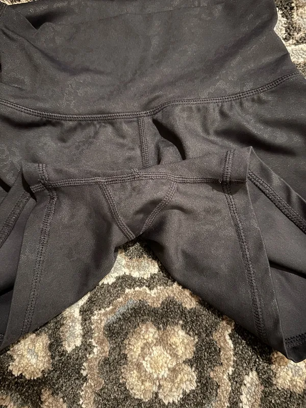 ECHT Scrunch Butt Black Shorts XS - Image 3