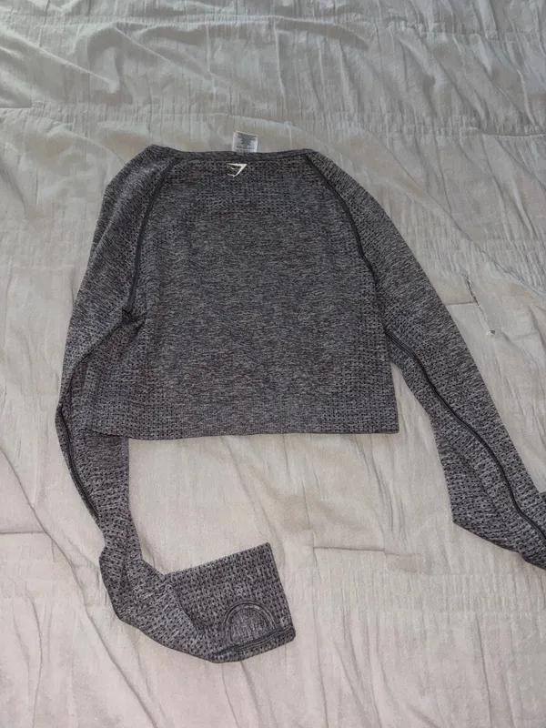 Gymshark Top Long Sleeve Crop - Image 2