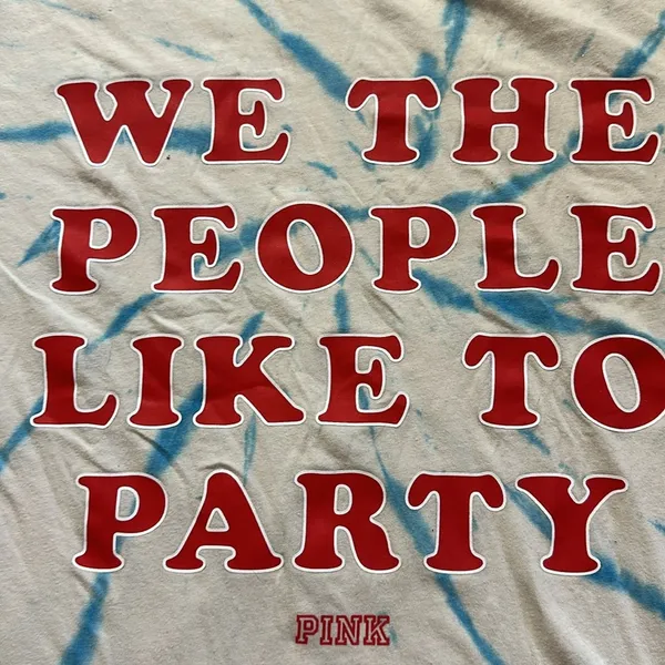 Vs Pink Fourth Of July Party Patriotic Tee Red White Blue - Image 3