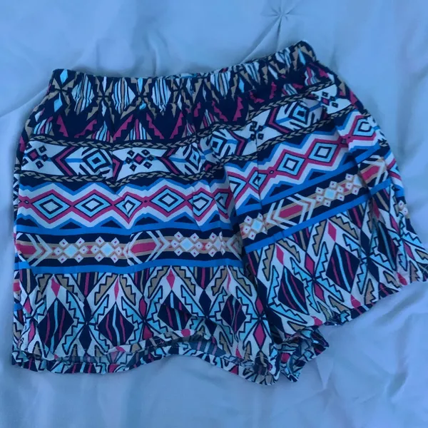 Stoosh Aztec print flowy shorts - Image 6