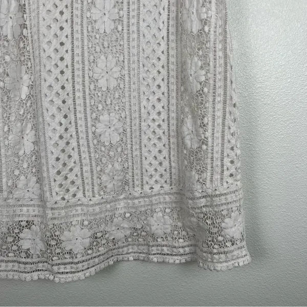 Cupcakes And‎ Cashmere Luca Lace Dress White Sz XS - Image 6